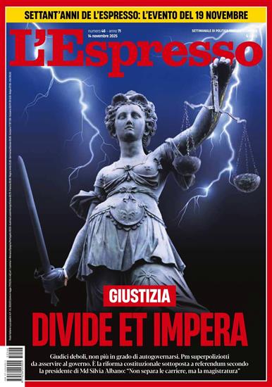 L'Espresso Ausgabe 2025045