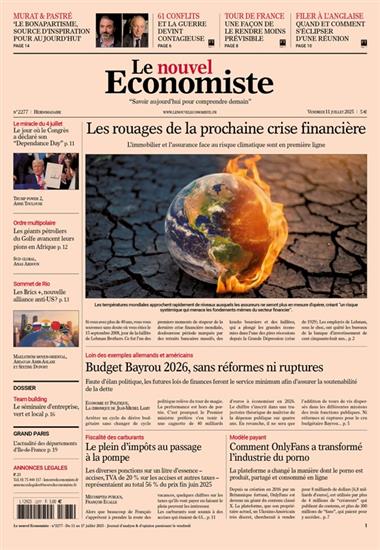 Nouvel Economiste Ausgabe 2025029