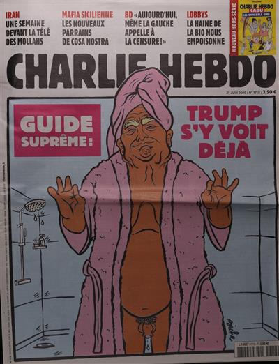 Charlie Hebdo Frankreich Ausgabe 2025718