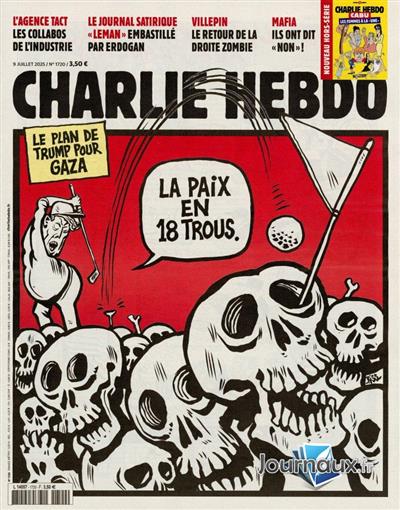 Charlie Hebdo Frankreich Ausgabe 2025720