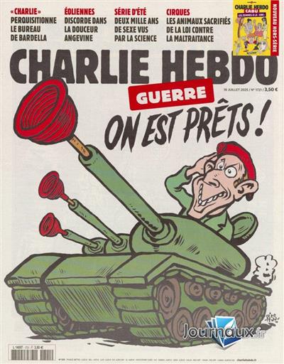 Charlie Hebdo Frankreich Ausgabe 2025721