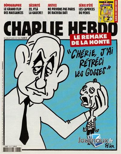 Charlie Hebdo Frankreich Ausgabe 2025723