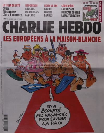 Charlie Hebdo Frankreich Ausgabe 2025726