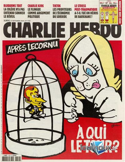 Charlie Hebdo Frankreich Ausgabe 2025730
