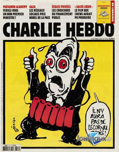 Charlie Hebdo Frankreich Ausgabe 2025734