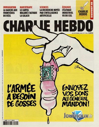 Charlie Hebdo Frankreich Ausgabe 2025740