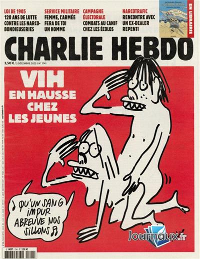 Charlie Hebdo Frankreich Ausgabe 2025741