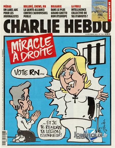 Charlie Hebdo Frankreich Ausgabe 2025742