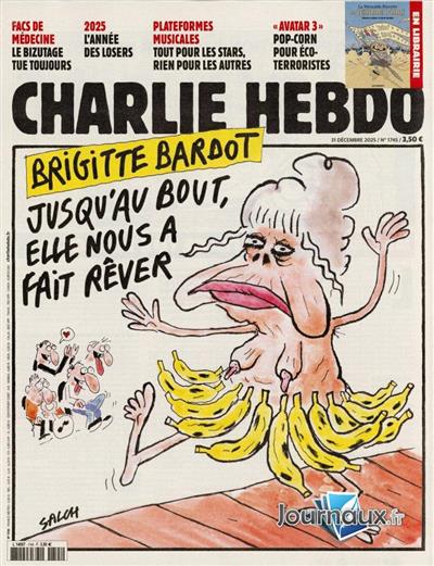 Charlie Hebdo Frankreich Ausgabe 2025745