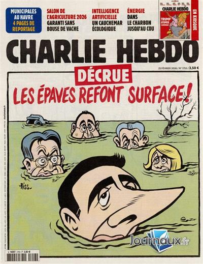 Charlie Hebdo Frankreich Ausgabe 2026753