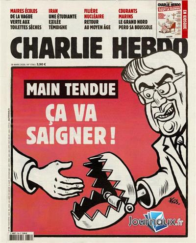 Charlie Hebdo Frankreich Ausgabe 2026756