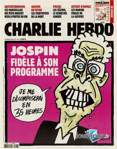 Charlie Hebdo Frankreich Ausgabe 2026757