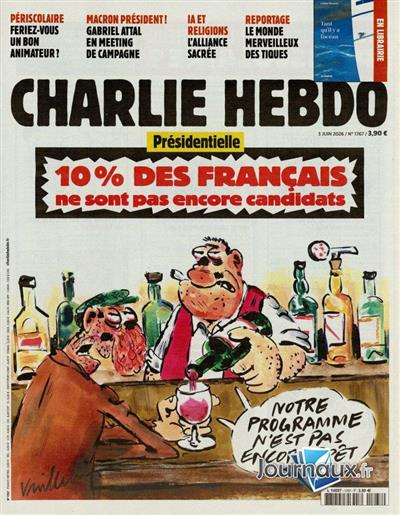 Charlie Hebdo Frankreich Ausgabe 2026767