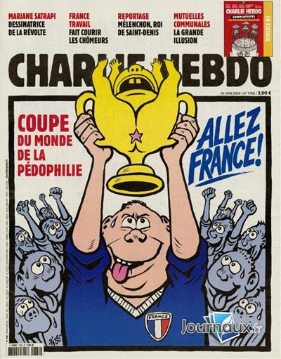 Charlie Hebdo Frankreich Ausgabe 2026768