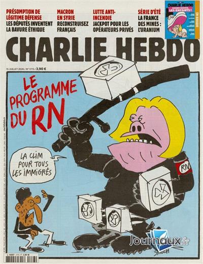 Charlie Hebdo Frankreich Ausgabe 2026773