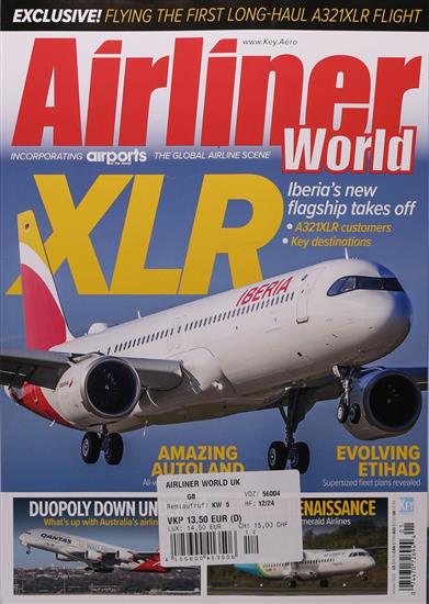Airliner World (UK) Ausgabe 2025012
