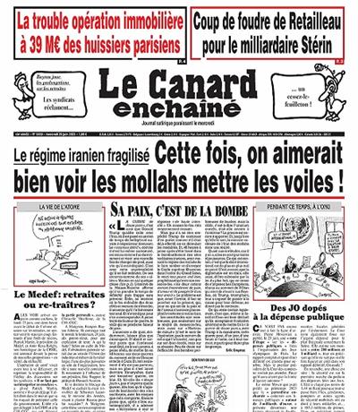 Canard Enchaine Ausgabe 2025459