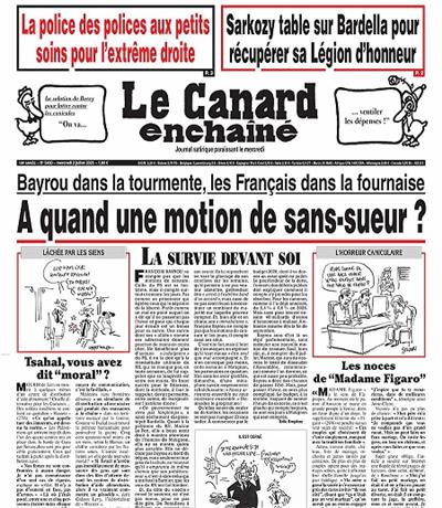 Canard Enchaine Ausgabe 2025460