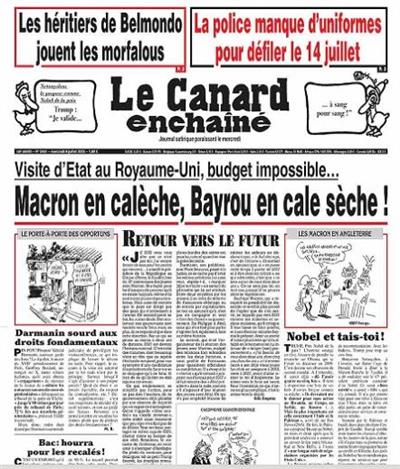Canard Enchaine Ausgabe 2025461