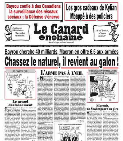 Canard Enchaine Ausgabe 2025462
