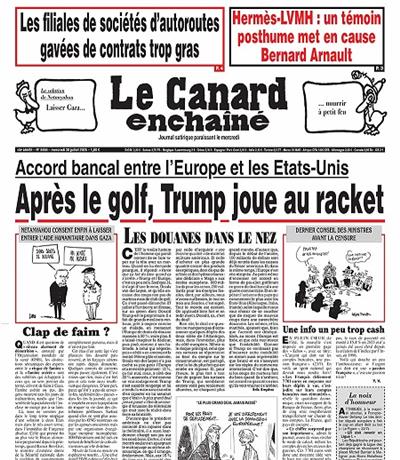 Canard Enchaine Ausgabe 2025464