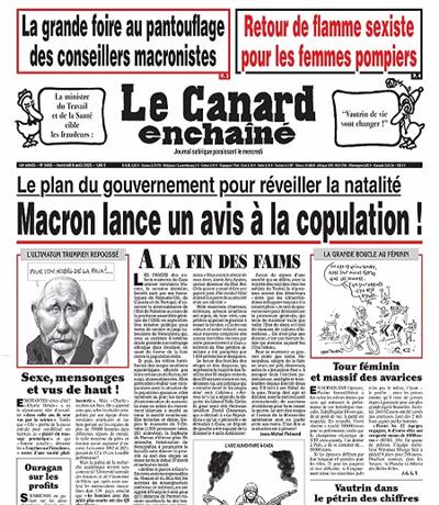 Canard Enchaine Ausgabe 2025465