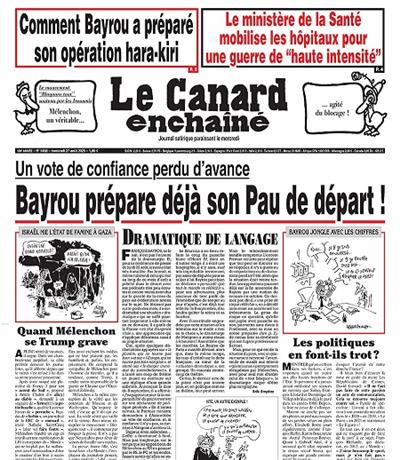 Canard Enchaine Ausgabe 2025468