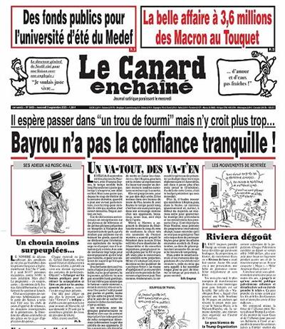 Canard Enchaine Ausgabe 2025469