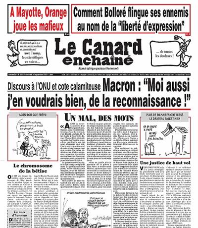 Canard Enchaine Ausgabe 2025472
