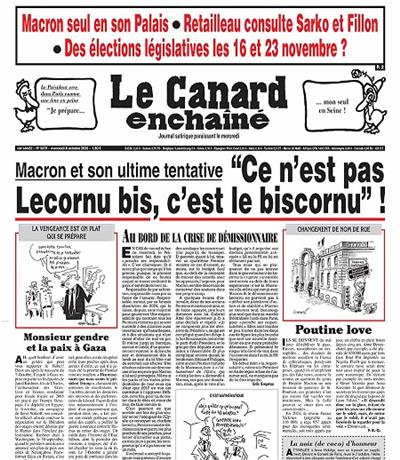 Canard Enchaine Ausgabe 2025474