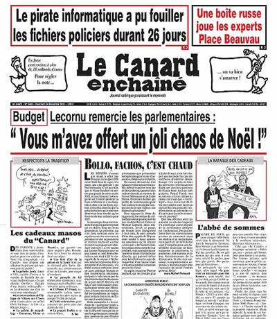 Canard Enchaine Ausgabe 2025485