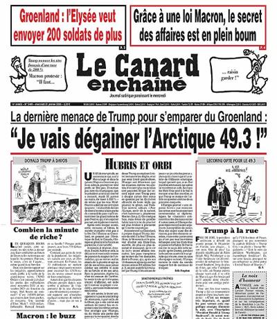 Canard Enchaine Ausgabe 2026489