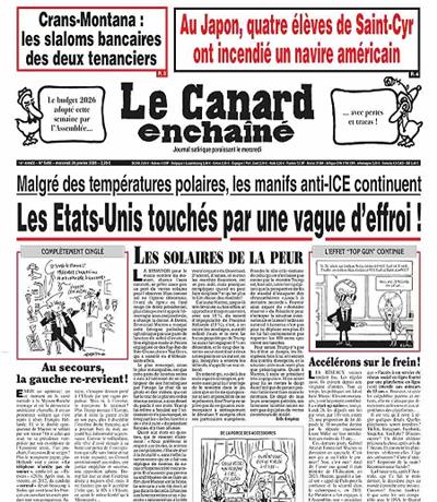 Canard Enchaine Ausgabe 2026490