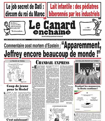 Canard Enchaine Ausgabe 2026491