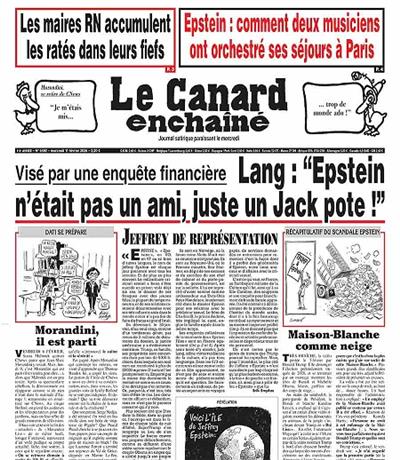 Canard Enchaine Ausgabe 2026492