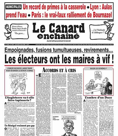 Canard Enchaine Ausgabe 2026497