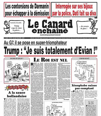 Canard Enchaine Ausgabe 2026510