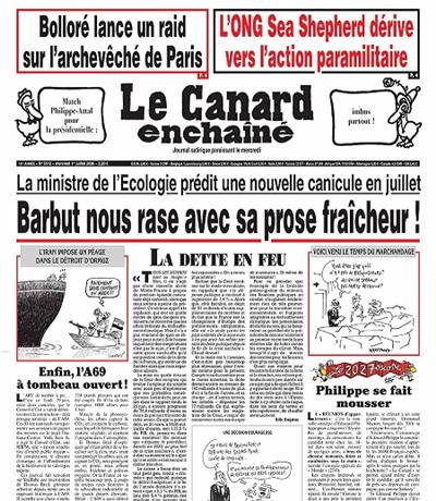 Canard Enchaine Ausgabe 2026512