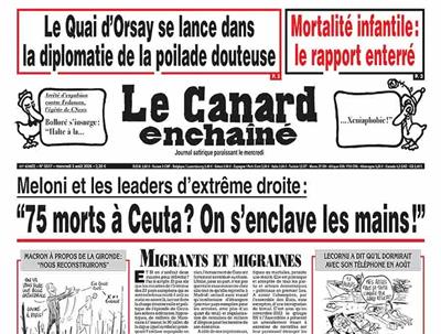 Canard Enchaine Ausgabe 2026517