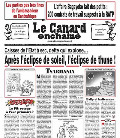 Canard Enchaine Ausgabe 2026518