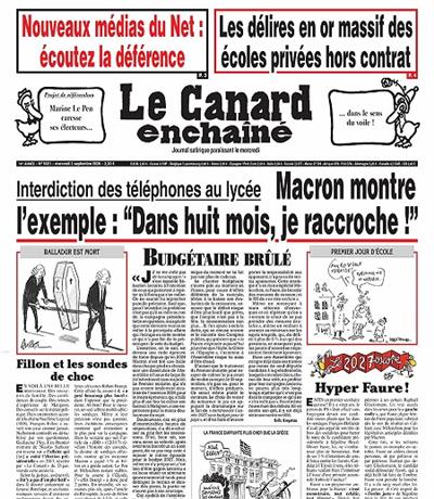 Canard Enchaine Ausgabe 2026521