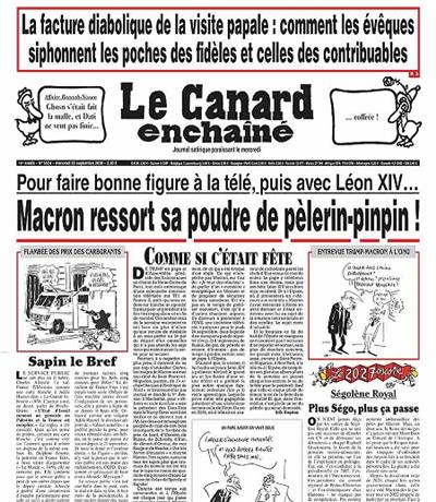 Canard Enchaine Ausgabe 2026524