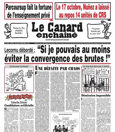 Canard Enchaine Ausgabe 2026528