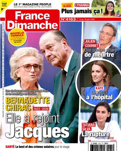 France Dimanche Ausgabe 2026162