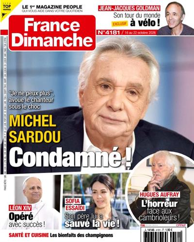 France Dimanche Ausgabe 2026180