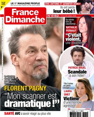 France Dimanche Ausgabe 2026181