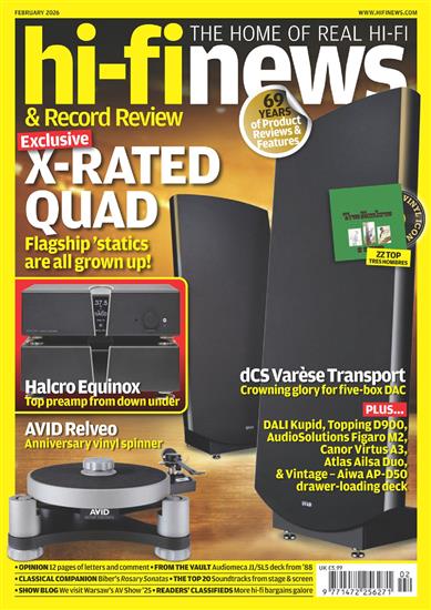 Hifi News (UK) Ausgabe 2026002