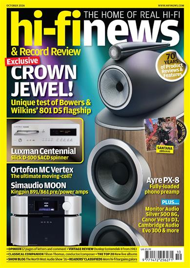 Hifi News (UK) Ausgabe 2026010