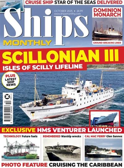 Ships Monthly UK Ausgabe 2025010