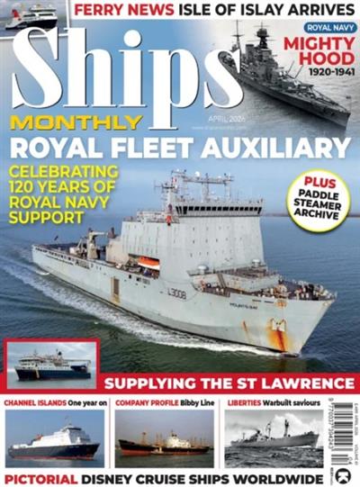Ships Monthly UK Ausgabe 2026004